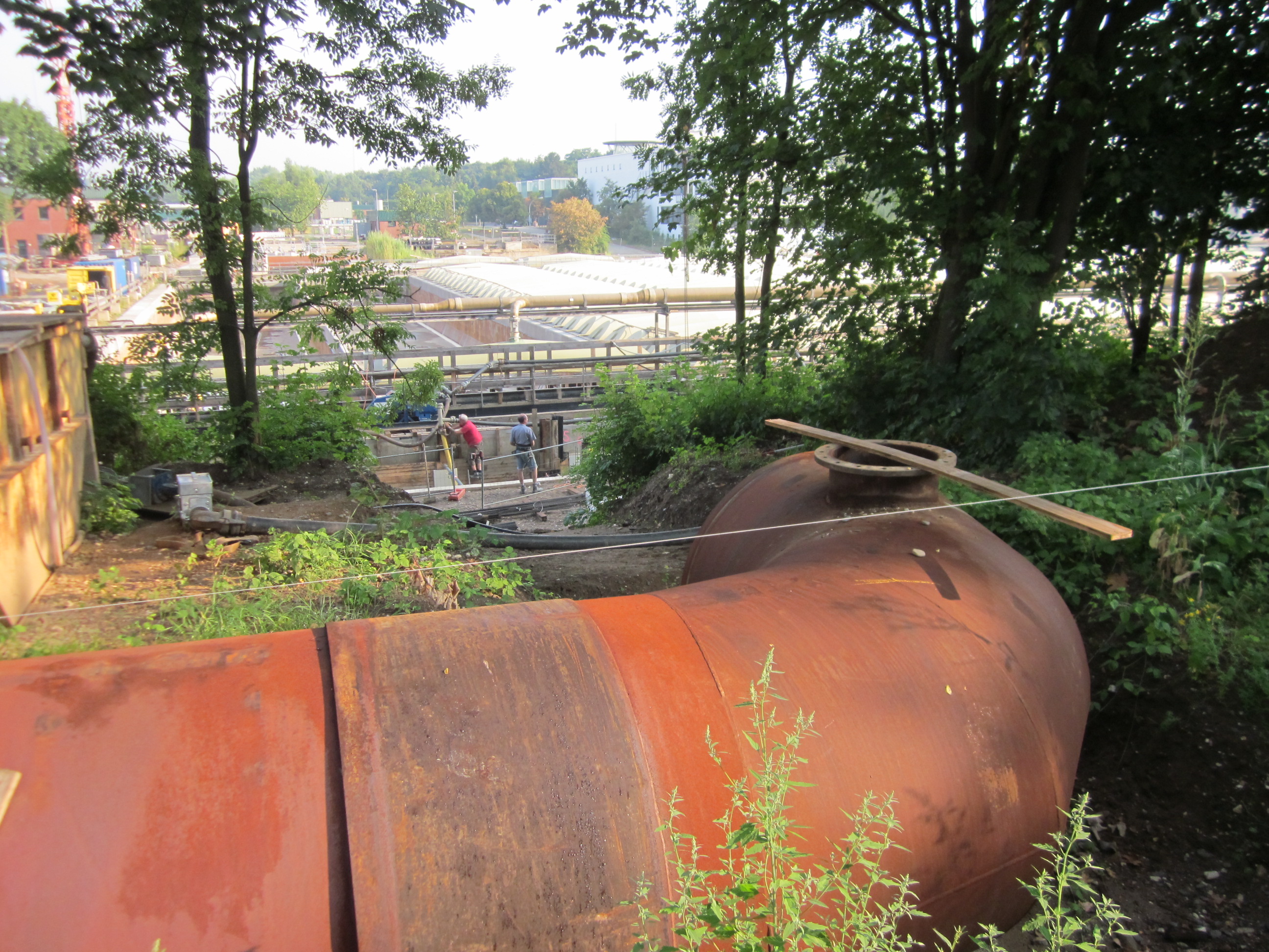 Foto van de Hevel in Koln van Vanderkamp.
