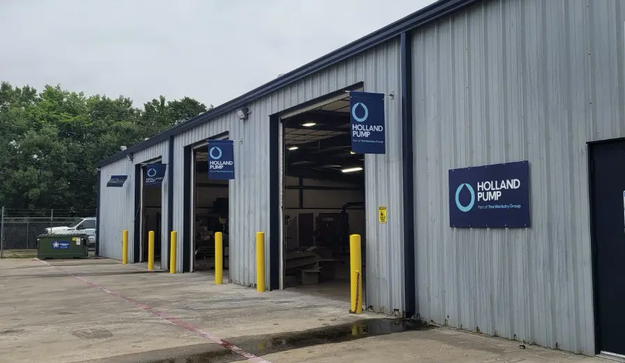 Holland Pump's Dallas Fort Worth branch providing pump rental solutions for sewer bypass, wellpoint equipment, and dewatering across North Texas