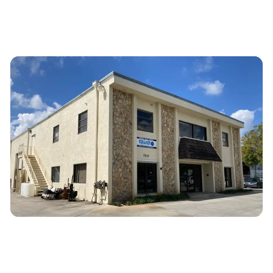 Holland Pump's West Palm Beach branch from the outside