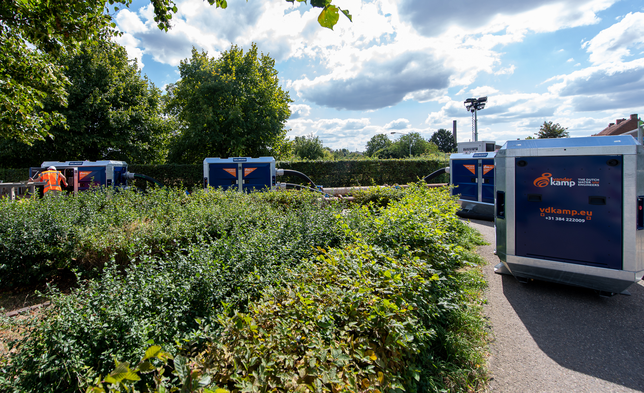 Anzahl der von Vanderkamp installierten Selwood-Pumpen