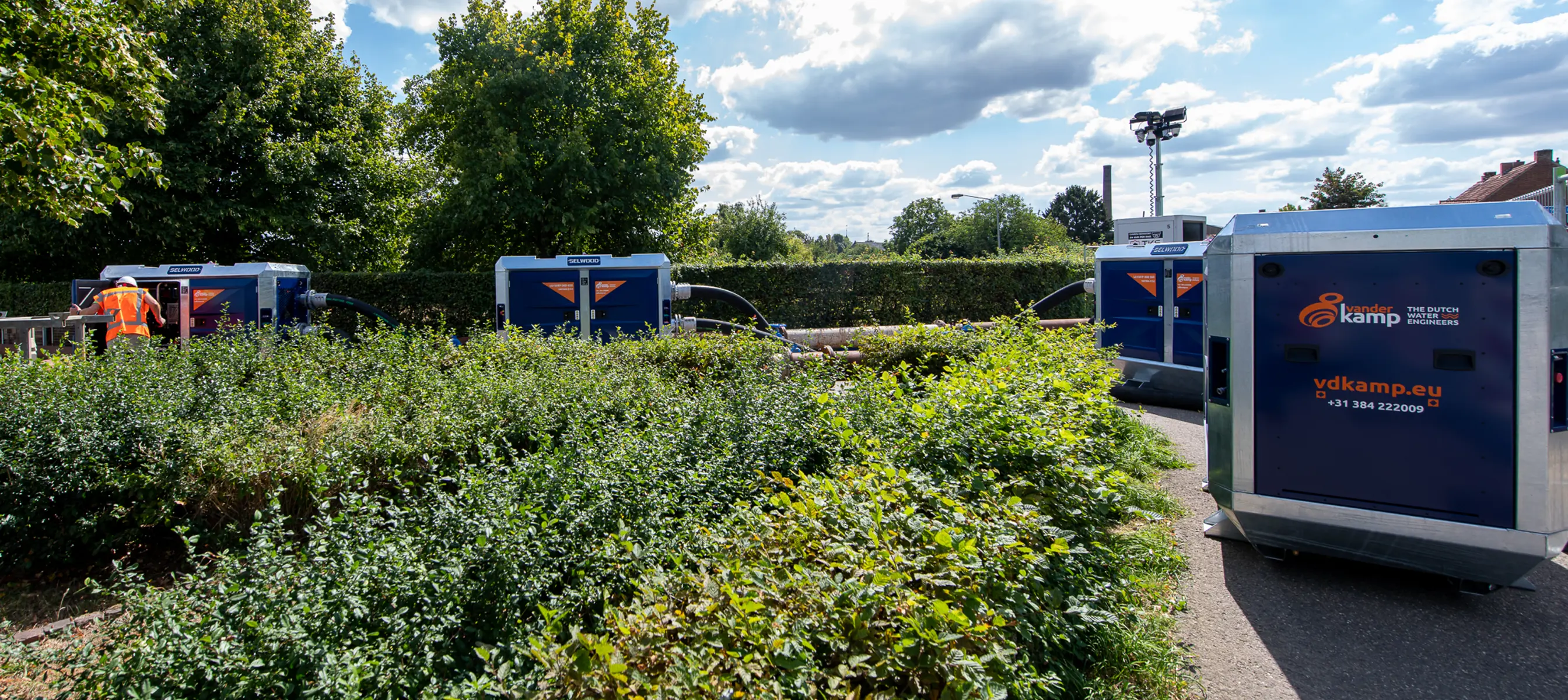Anzahl der von Vanderkamp installierten Selwood-Pumpen