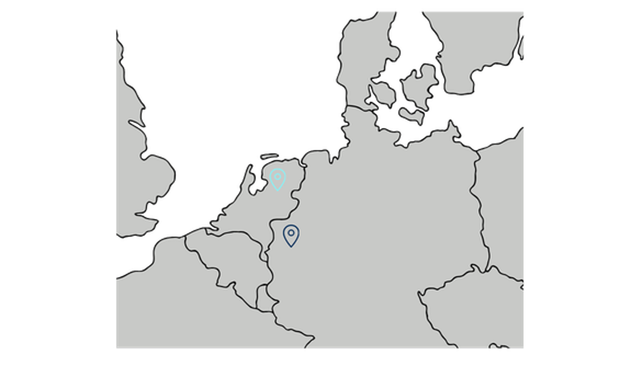 Landkarte Niederlande Website