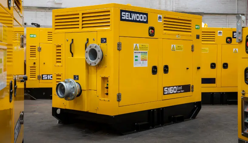 Selwood S160 Pump available to hire from depots across the UK
