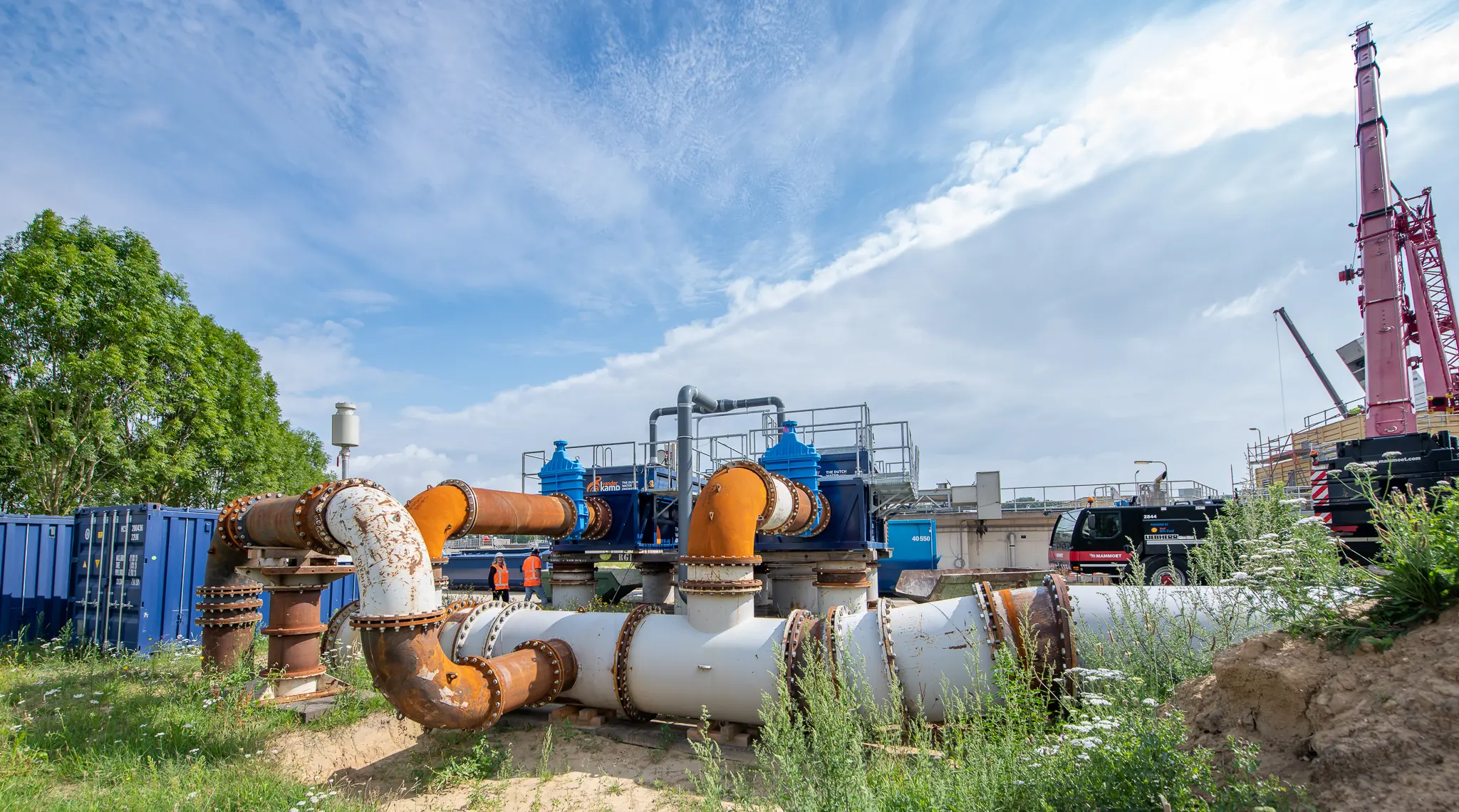 Een TPI neergezet door Vanderkamp bij het land van Cuijk