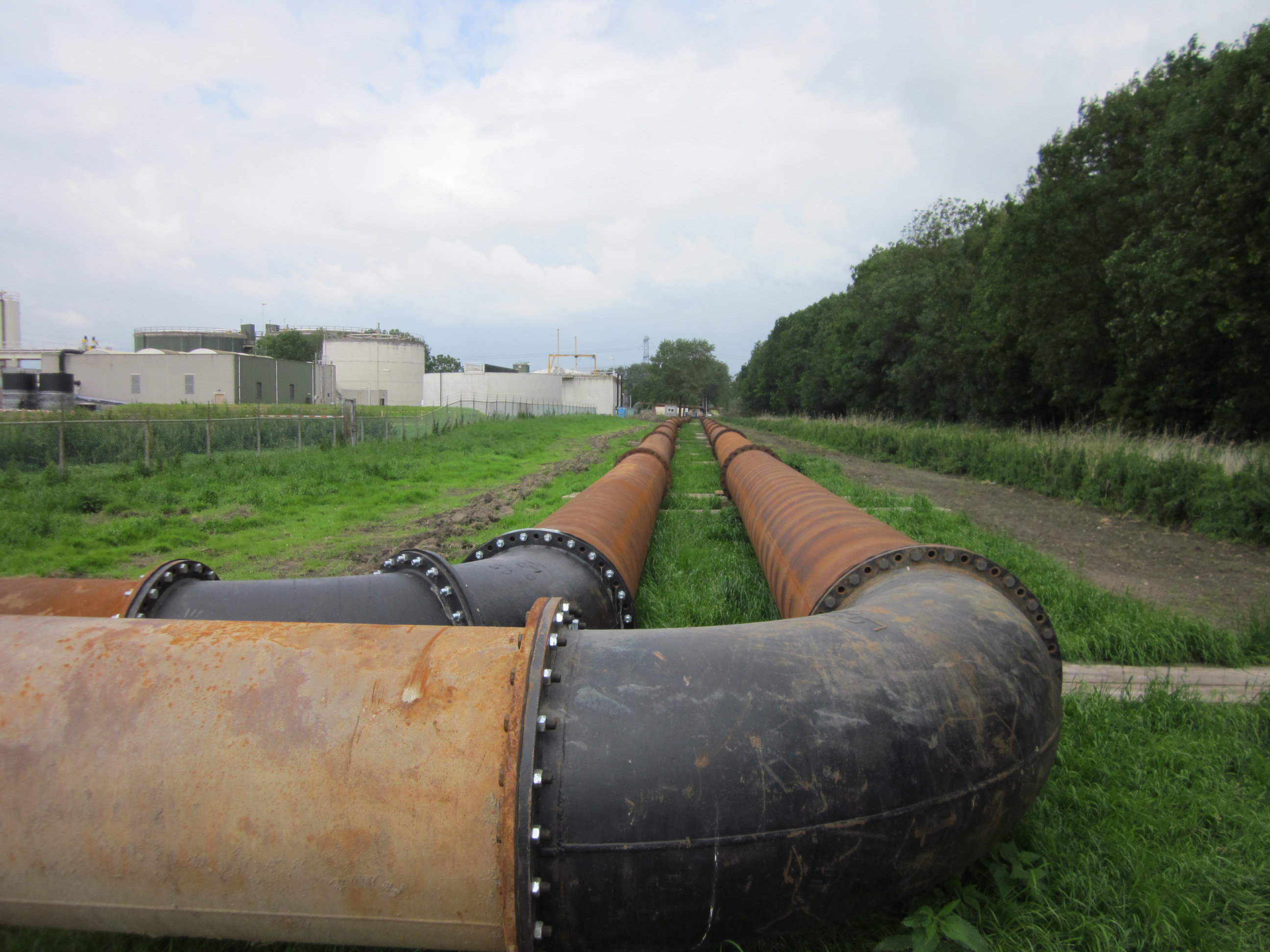 Vanderkamp plaatst Tijdelijk leidingwerk voor calamiteit in Bath