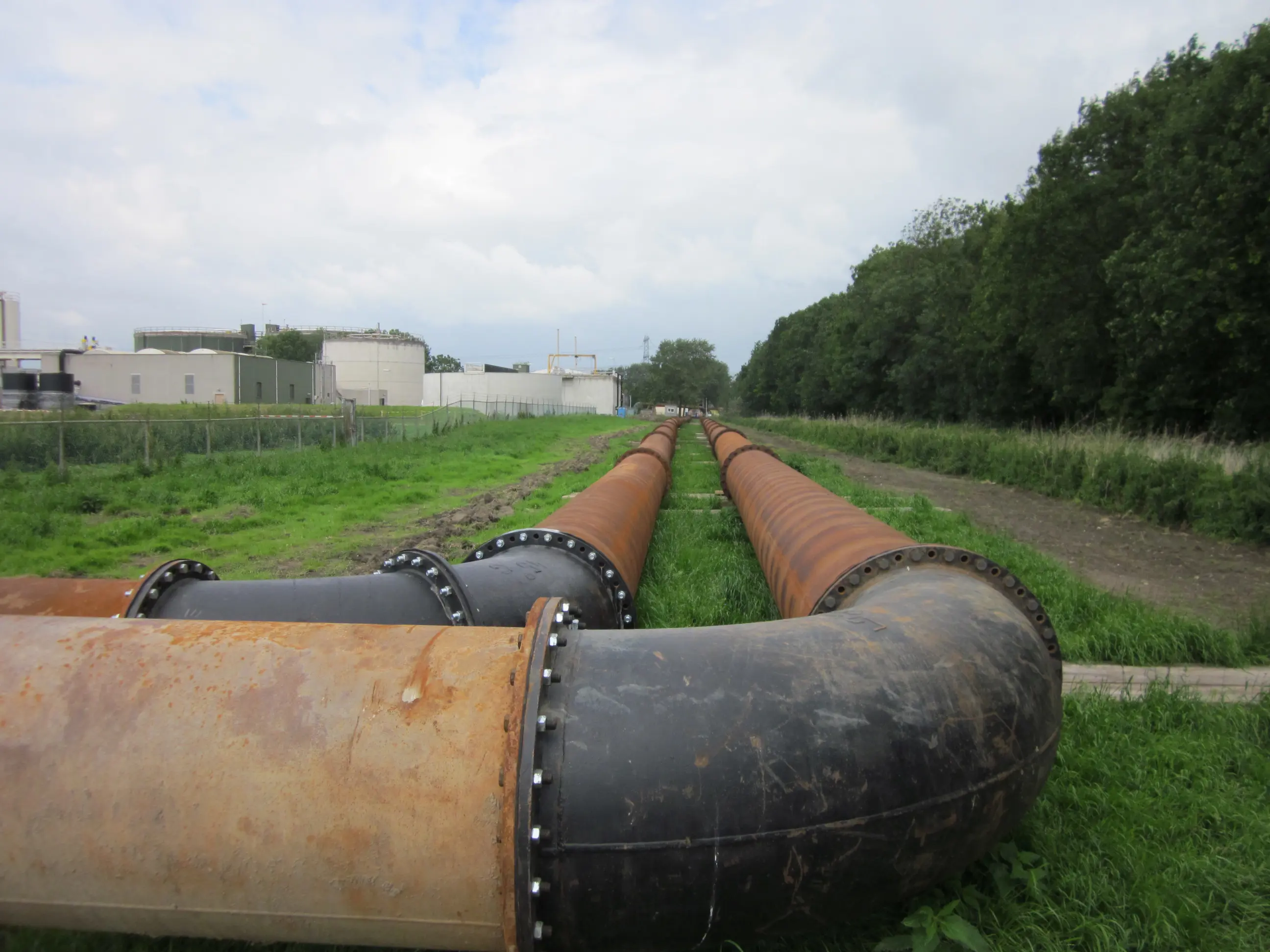 Vanderkamp plaatst Tijdelijk leidingwerk voor calamiteit in Bath