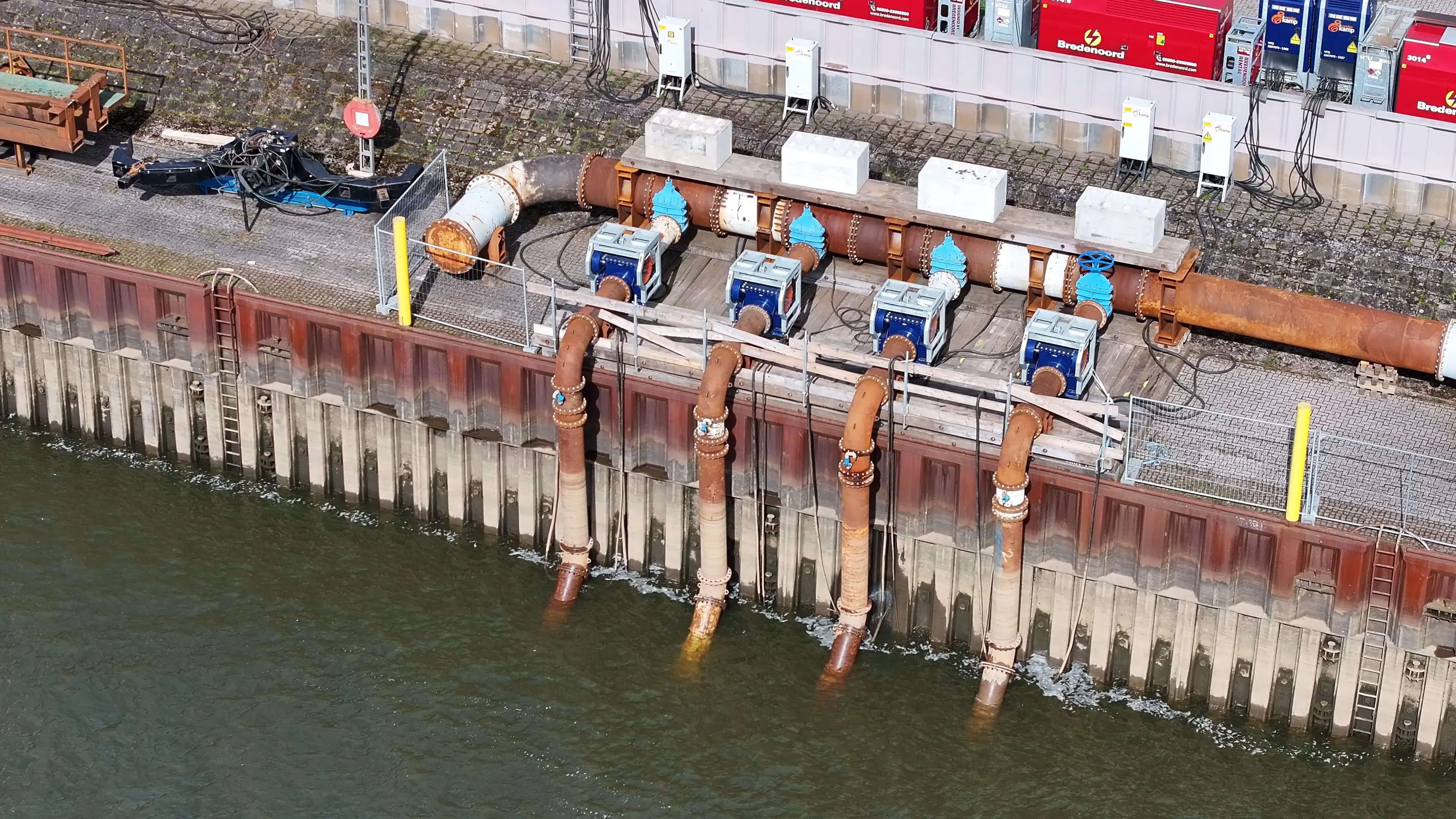 Bremenhaven Notfallpumpenanlage Wordkry Germany Oslebshausen Schleuse Bremen