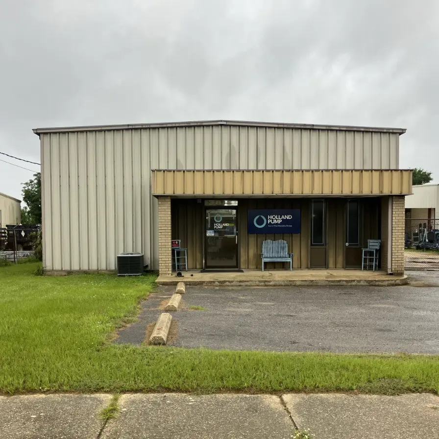 Holland Pump's Pensacola Florida branch providing pump rental solutions for bypass and dewatering