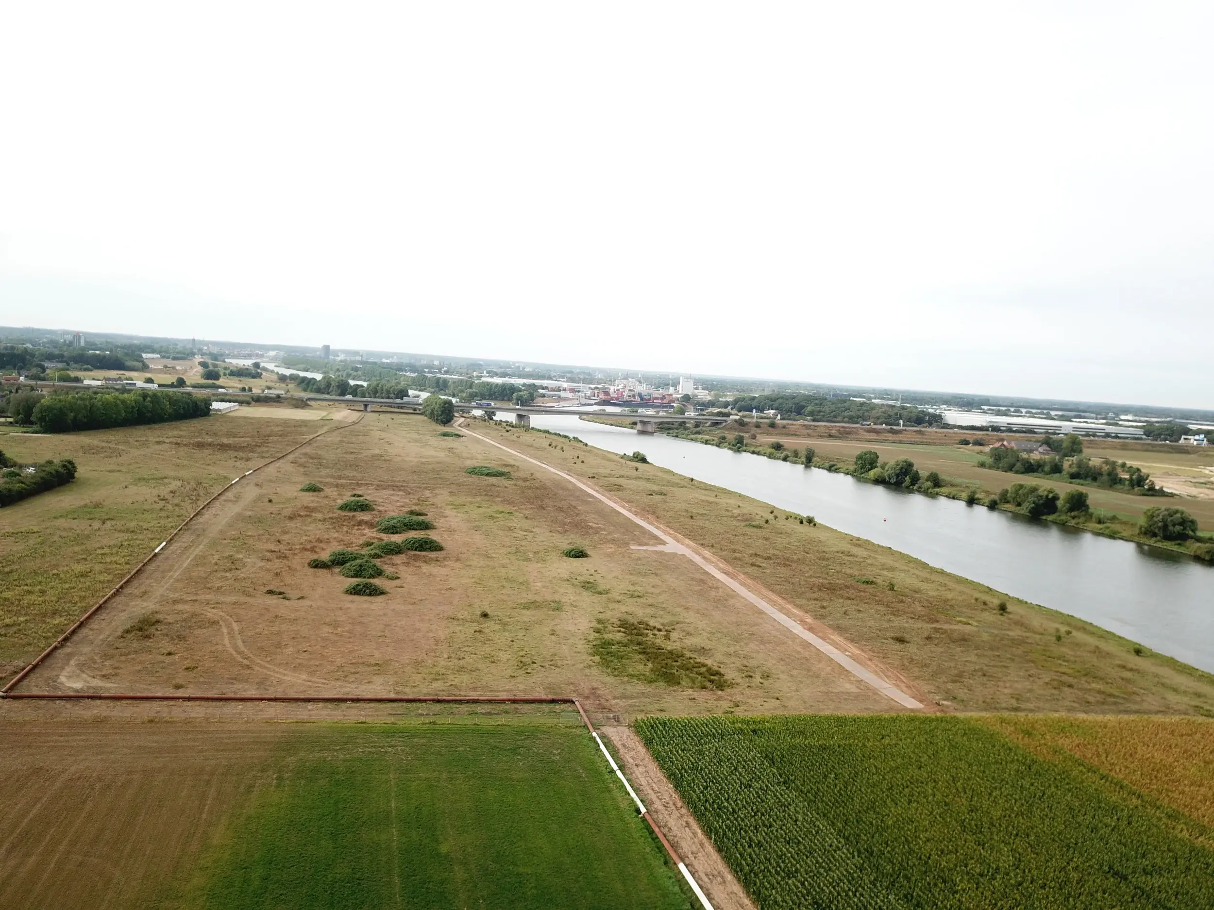 Overzichtsfoto bij project Velden van Vanderkamp. 