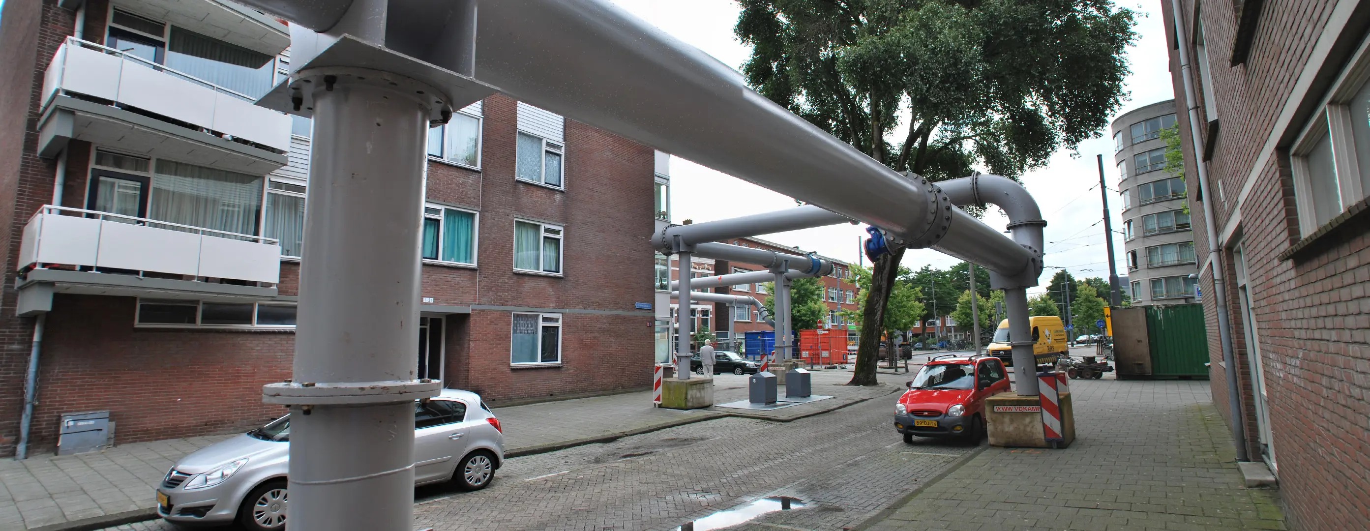 Project collecteurriool Rotterdam van Vanderkamp.