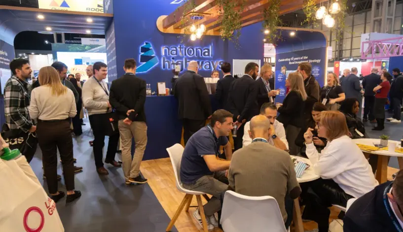 Siltbuster exhibiting with treatment solutions at National Highways exhibition