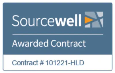 The Sourcewell Awarded contract logo