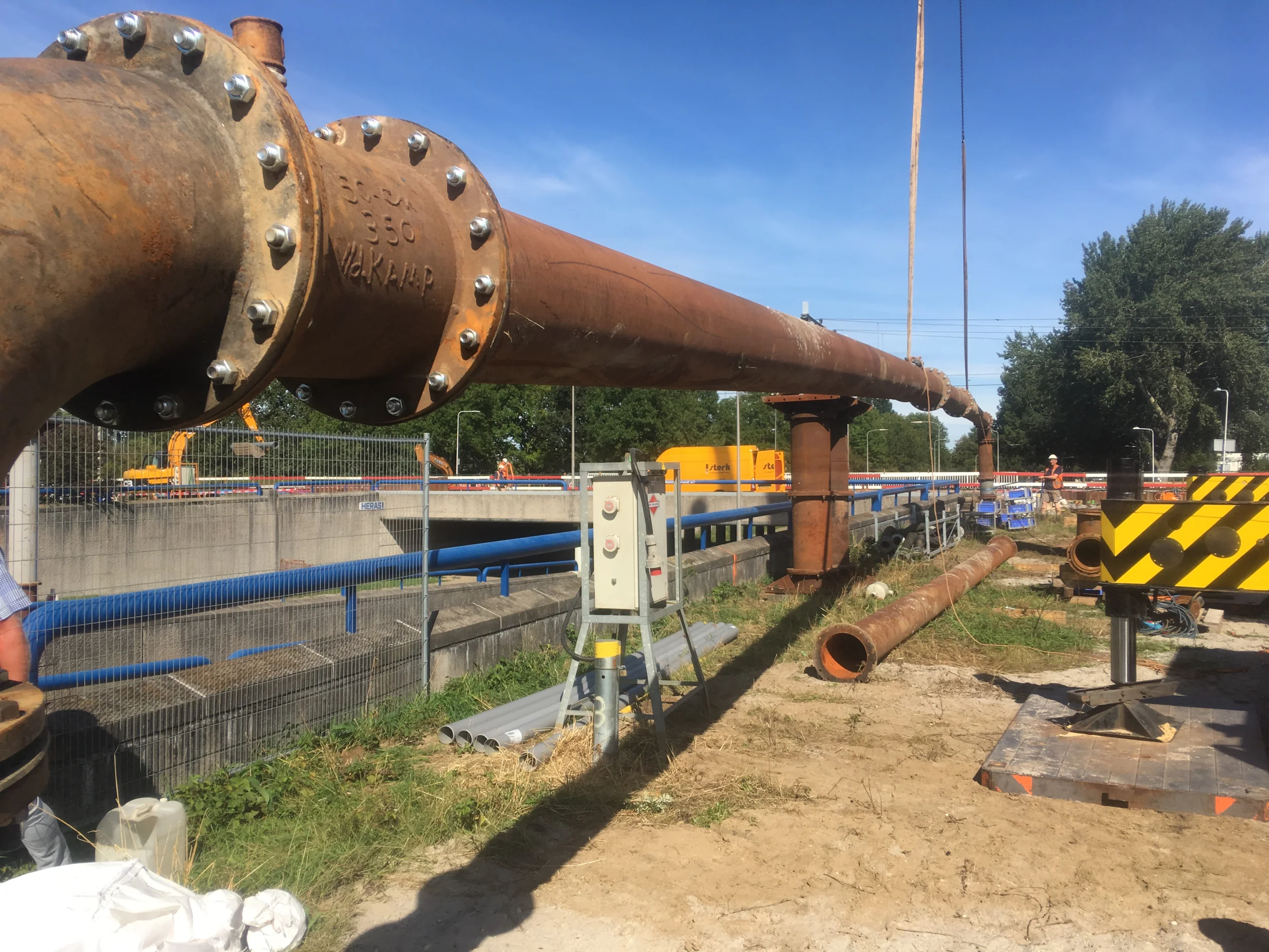 Vanderkamp maakt tijdelijke pompoplossingen in Zwolle