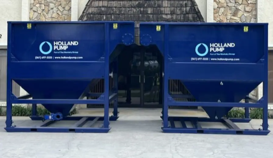 Holland Pump Lamella Clarifier Tank Treatment solution