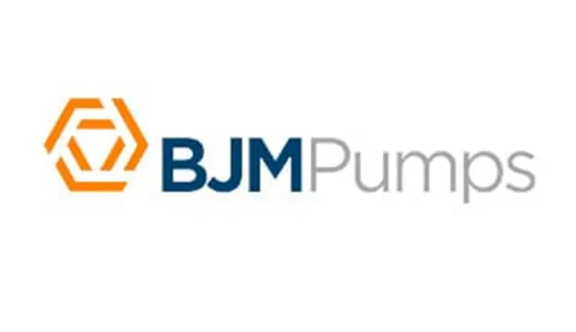BJM Pumps logo with white background