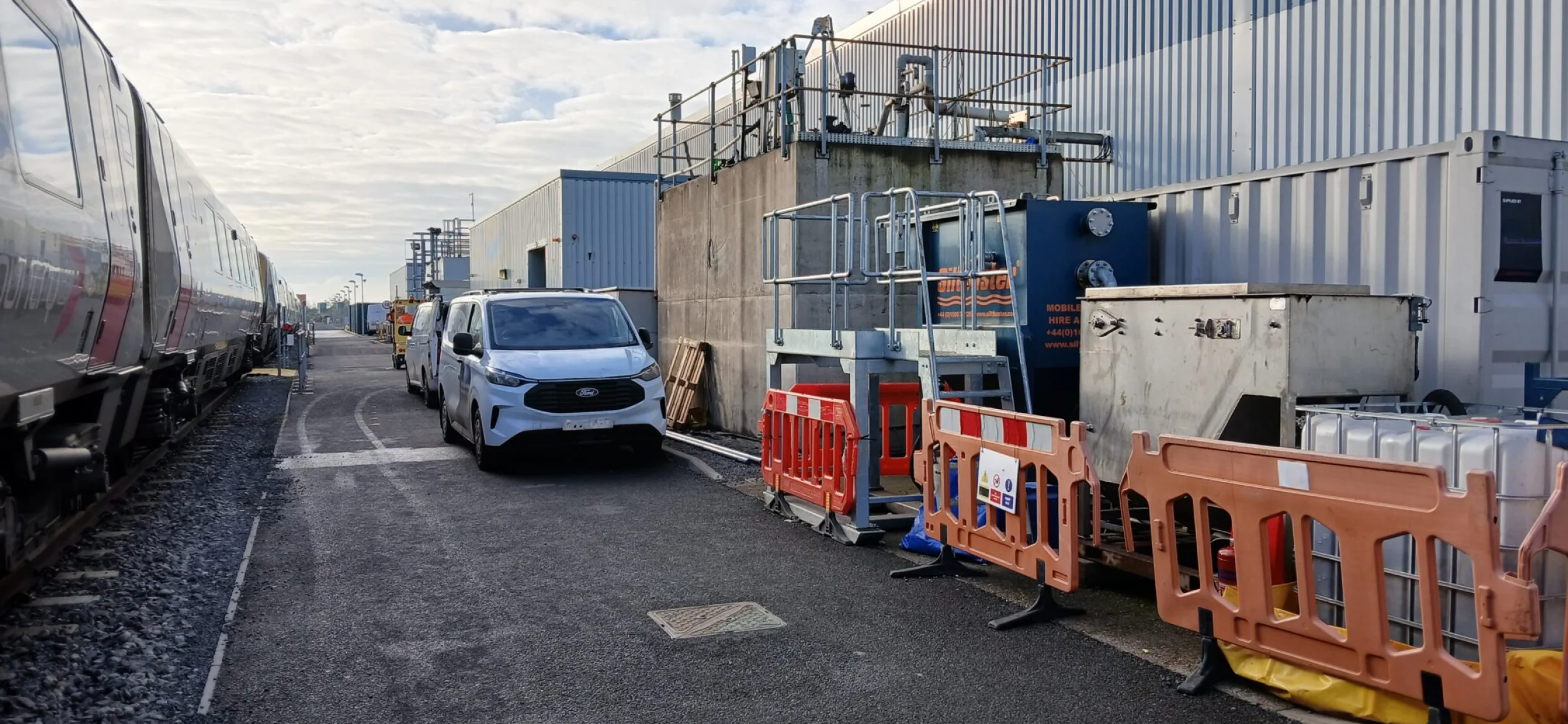 Tijdelijke waterzuivering bij treinonderhoudsdepot voorkomt milieuschade