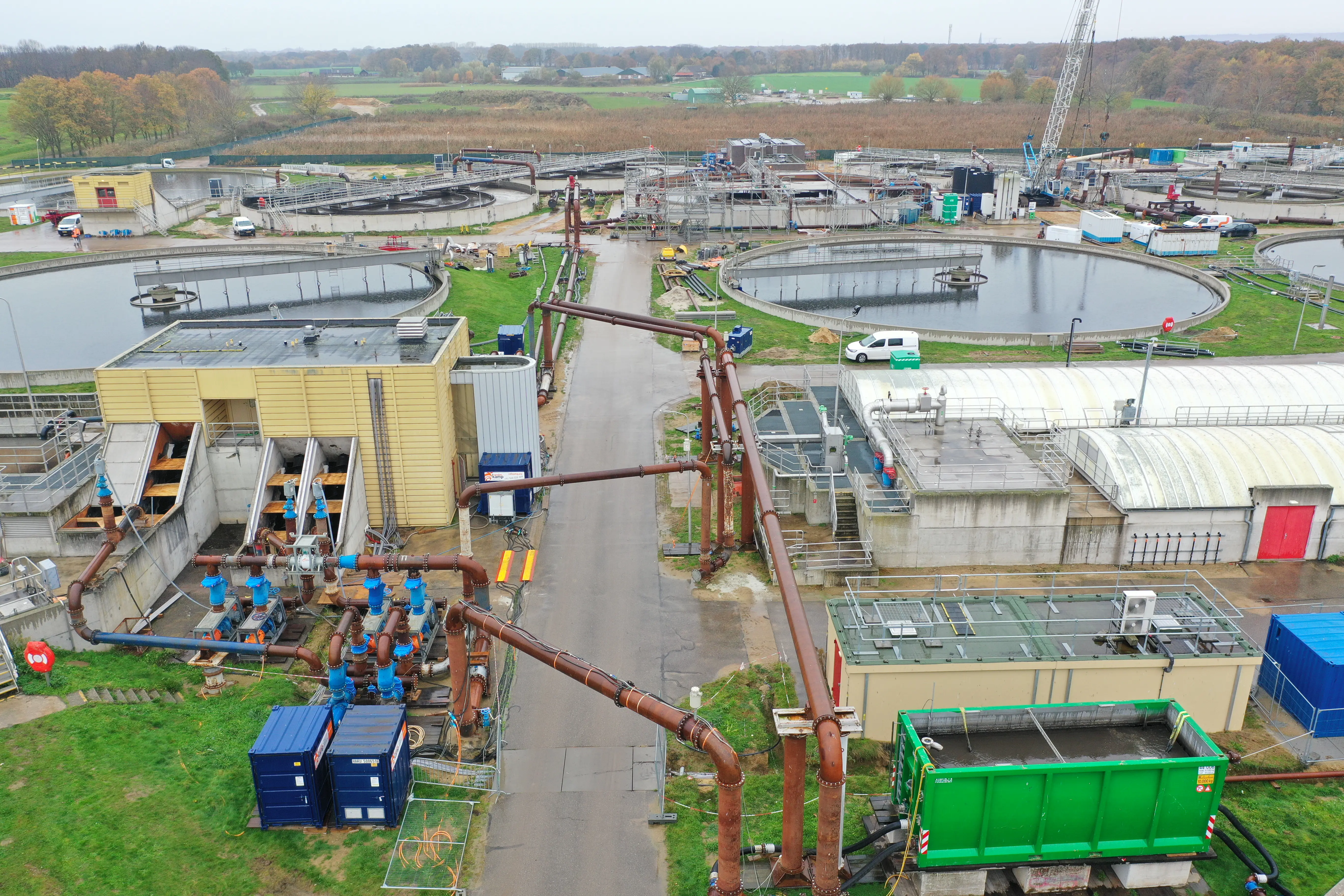 Een TPI bij het land van Cuijk gemaakt door Vanderkamp