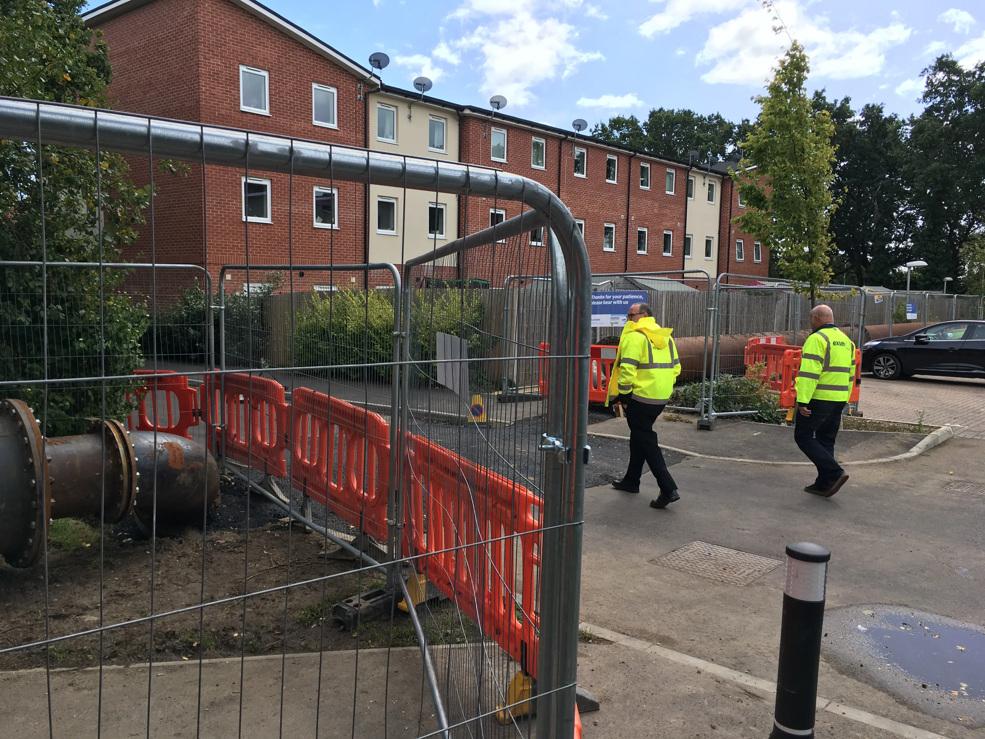 Vanderkamp verpompt 4150 m3/u weg via wegoverspanning met tijdelijke pompinstallatie