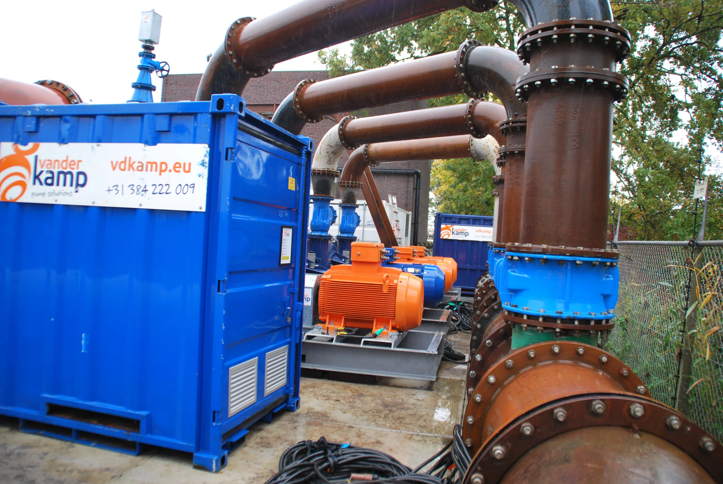 Vanderkamp ondersteunt waterschap Brabantse delta bij een renovatie