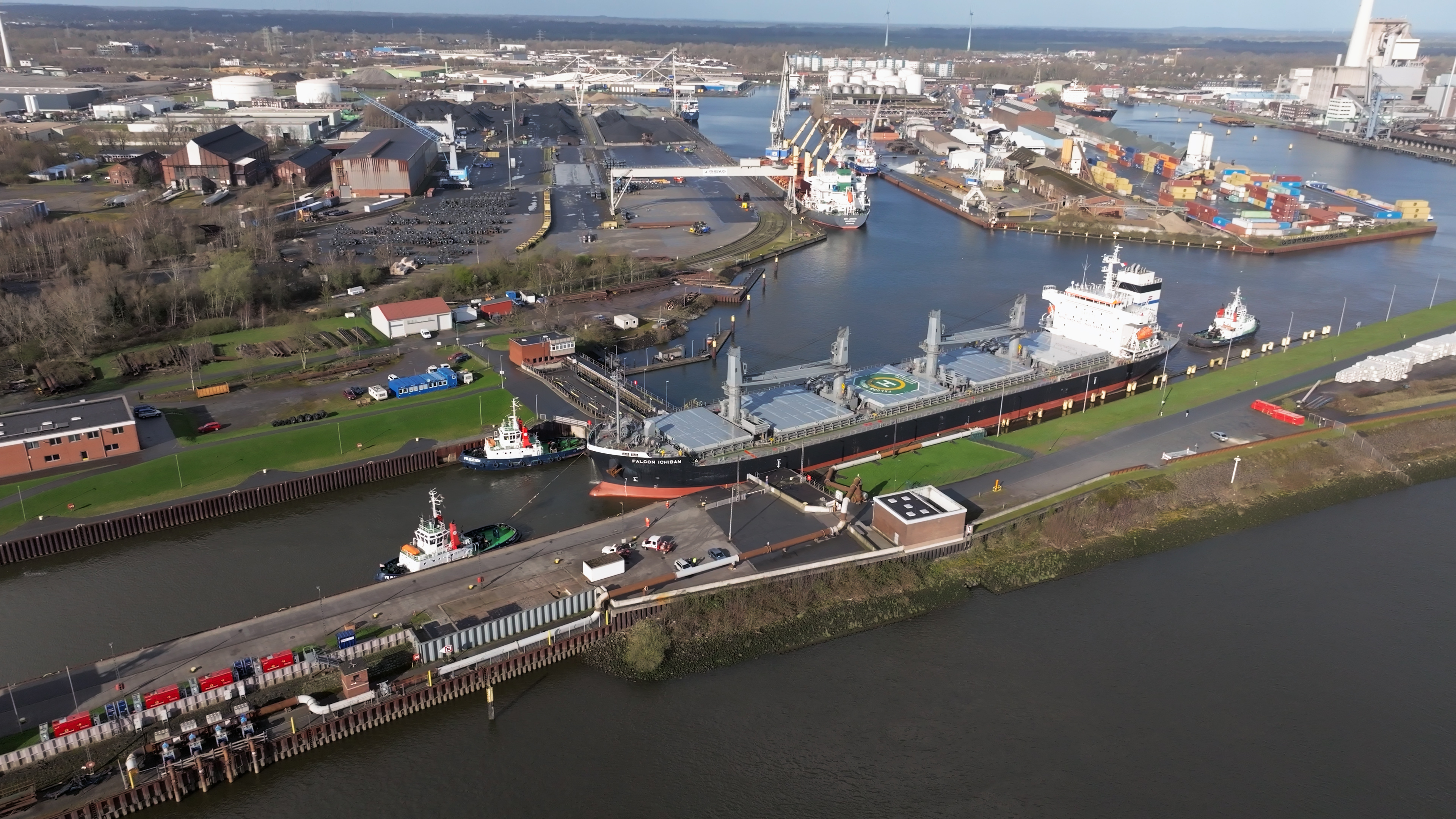 Bremerhaven Wordkry Germany Oslebshausen Schleuse Bremen