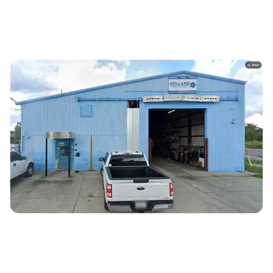 Holland Pump's Fort Myers branch from the outside