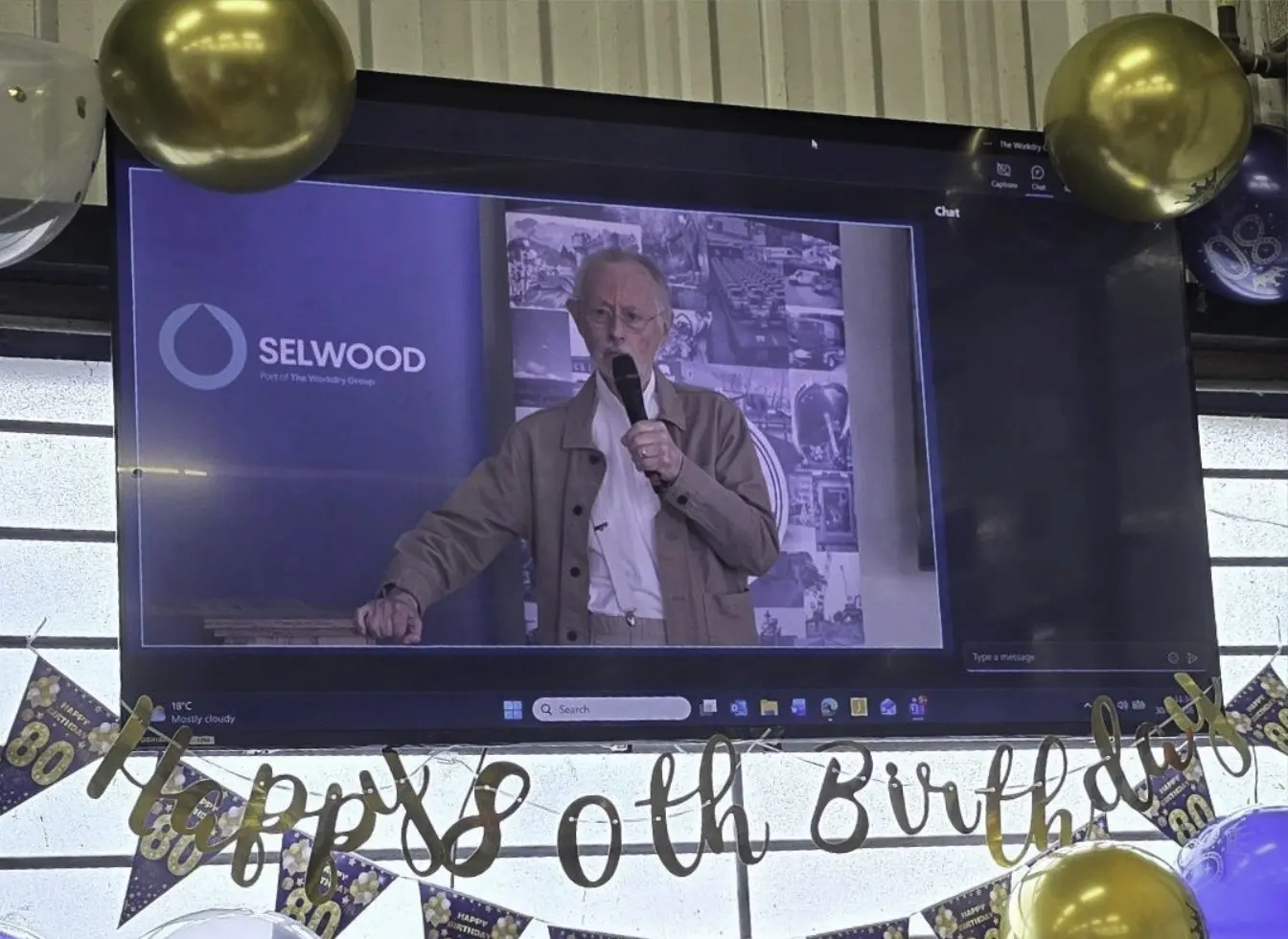Tim Selwood shares stories about the history of the company as part of the 80th anniversary celebrations