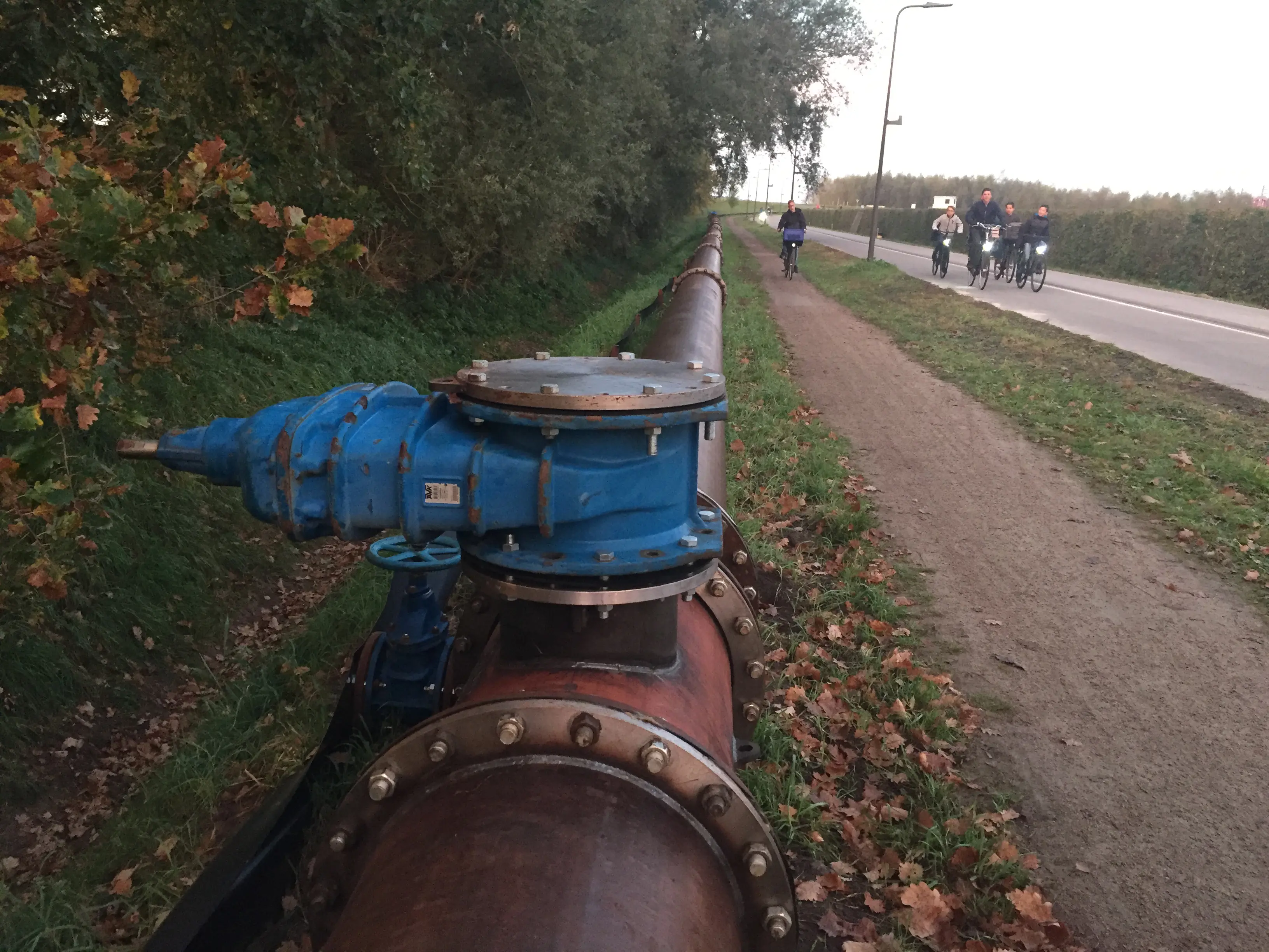 Zwolle, Rangeerterrein (RGS) foto van afsluiter Vanderkamp.