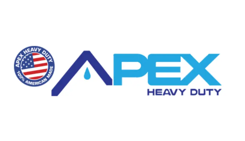 Apex Heavy Duty pumps logo with white background