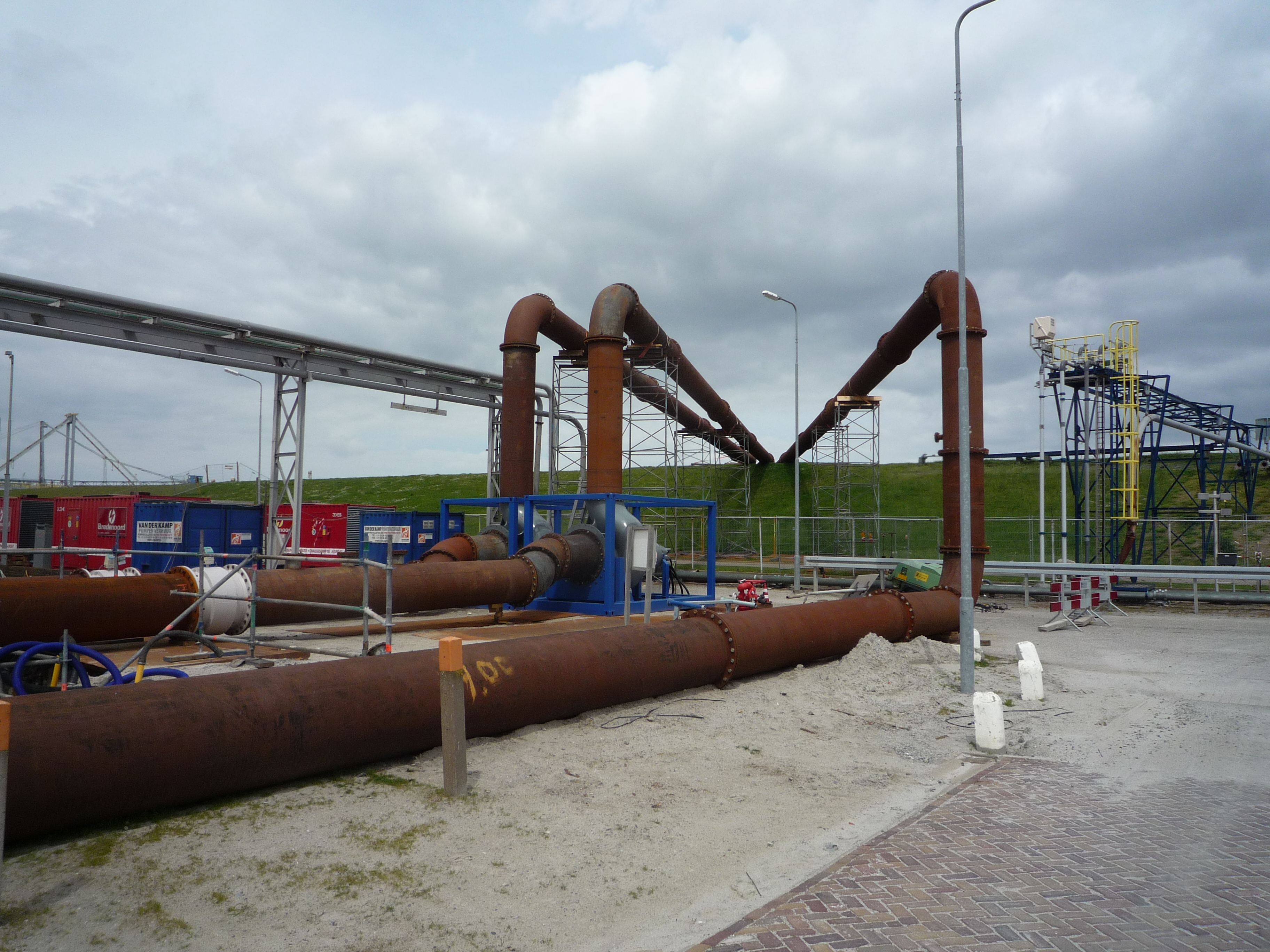 Foto project AKZO RWE Vanderkamp Pompen.