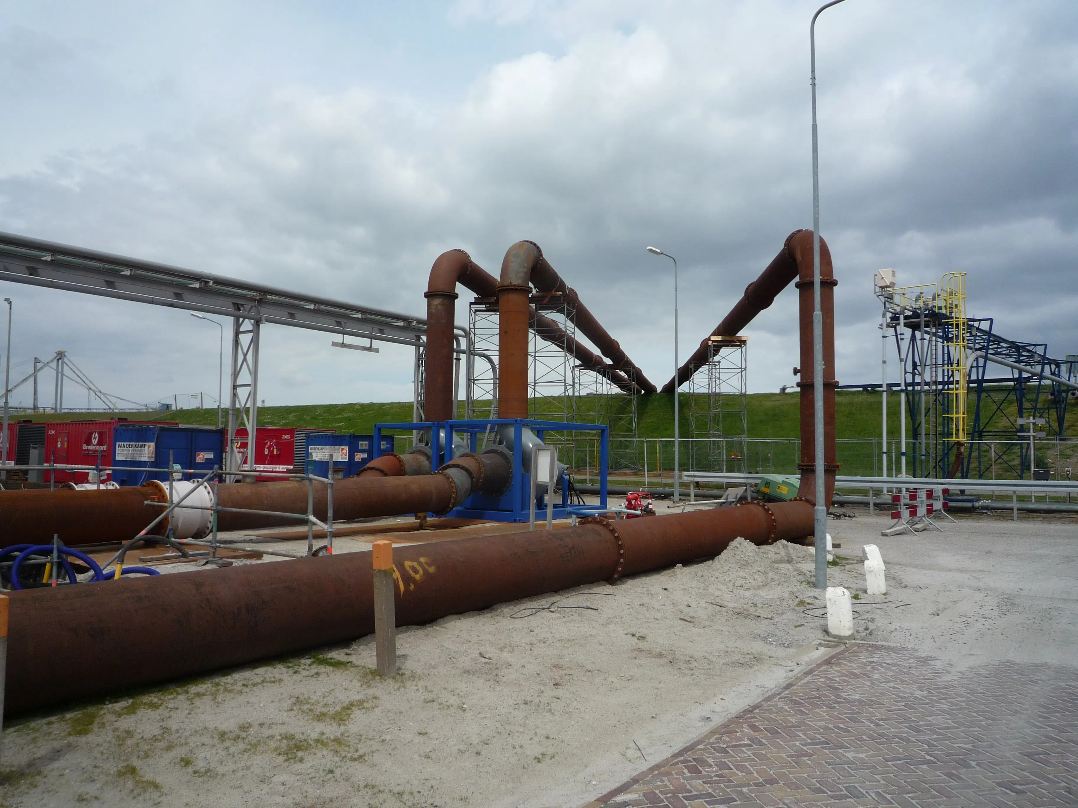 Foto project AKZO RWE Vanderkamp Pompen.