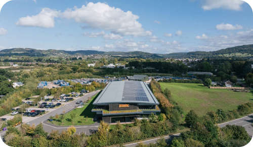 Siltbuster HQ ariel shot