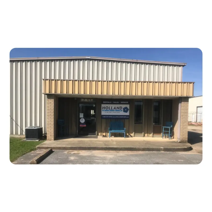 Holland Pump's Pensacola branch location from the outside