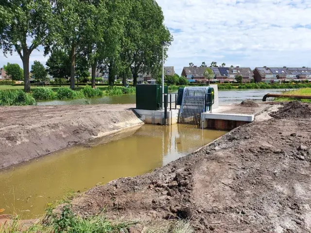 Foto van uiteindelijke oppervlaktegemaal Stins na verbouwing. 