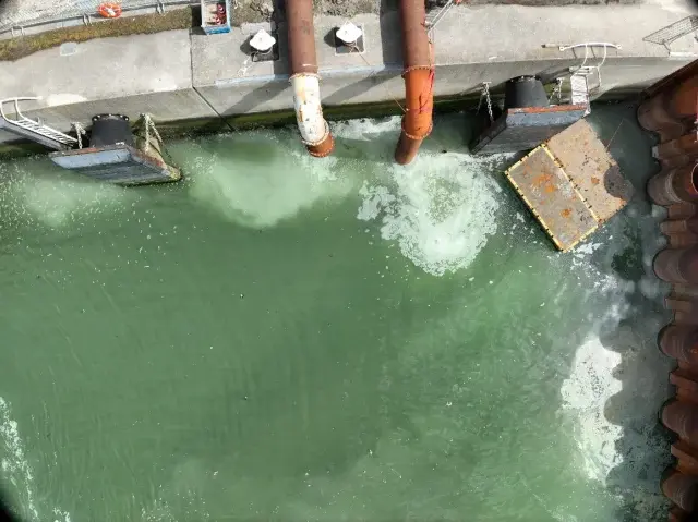 Maasvlakte TPI bovenaanzicht